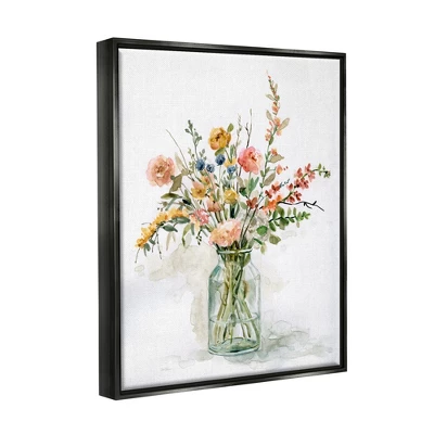 Stupell Industries Country Meadow Roses Floral Bouquet Watercolor Still Life 4 Stupell Industries Country Meadow Roses Floral Bouquet Watercolor Still Life - Image 2