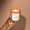 Sweet Water Decor Fall Leaves 15oz Orange Matte Jar Candle -Home Decoration GUEST c530b072 fbec 4c5b bfa7 531077b97359