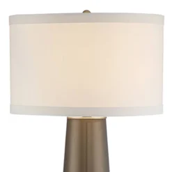 Possini Euro Design Karen Modern Table Lamp 36" Tall Dark Gold Glass Off White Fabric Drum Shade For Bedroom Living Room Bedside Nightstand Office 11 Possini Euro Design Karen Modern Table Lamp 36" Tall Dark Gold Glass Off White Fabric Drum Shade For Bedroom Living Room Bedside Nightstand Office -Home Decoration GUEST c6748c4a c890 438e 979f 021b596a0701