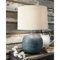 Malthace Patina Metal Table Lamp - Signature Design By Ashley