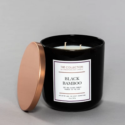 12oz Core Jar 2-Wick Candle Black Bamboo - Chesapeake Bay Candle 3 12oz Core Jar 2-Wick Candle Black Bamboo - Chesapeake Bay Candle