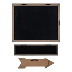 10pc Bordeaux Frame Industrial Farmhouse Finishes Box Sets White/Black/Dark Wood- Kate & Laurel All Things Decor -Home Decoration GUEST cae11680 ae5b 46d9 bc00 fd54c9121836