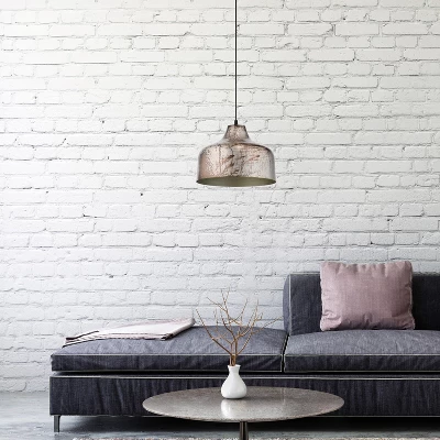 11" Bela Silver Metal Bowl Shaped Pendant Ceiling Light - River Of Goods 5 11" Bela Silver Metal Bowl Shaped Pendant Ceiling Light - River Of Goods - Image 3