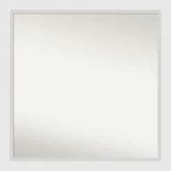 Amanti Art Blanco White Non-Beveled Wood Bathroom Wall Mirror 23 Amanti Art Blanco White Non-Beveled Wood Bathroom Wall Mirror -Home Decoration GUEST cd7d3218 ccbf 4665 a64a f78aaec35e9a