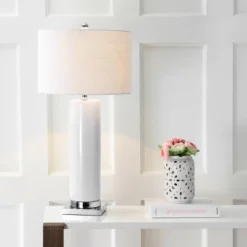 31.5" Ceramic Dallas Table Lamp (Includes LED Light Bulb) - JONATHAN Y