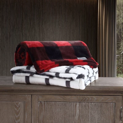 50"x60" Bunkhouse Plaid Reversible Throw Blanket - Eddie Bauer 5 50"x60" Bunkhouse Plaid Reversible Throw Blanket - Eddie Bauer - Image 4
