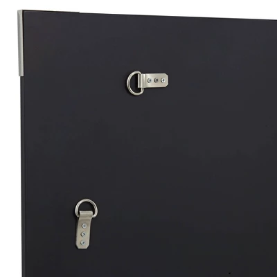 Noble Park Slynia Rectangular Vanity Decorative Wall Mirror Modern Silver Metal Corner 27" Wide For Bathroom Bedroom Living Room Home Office Entryway 5 Noble Park Slynia Rectangular Vanity Decorative Wall Mirror Modern Silver Metal Corner 27" Wide For Bathroom Bedroom Living Room Home Office Entryway - Image 3