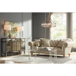 Vienna Full Spectrum Soft Silver Chandelier 24" Wide Crystal Glass 4-Light Fixture For Dining Room House Kitchen Bedroom 15 Vienna Full Spectrum Soft Silver Chandelier 24" Wide Crystal Glass 4-Light Fixture For Dining Room House Kitchen Bedroom -Home Decoration GUEST d17284ac 8aac 40d4 a30d 2ca7ce3a5288