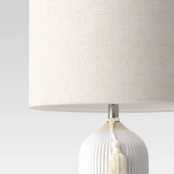 Large Assembled Ceramic Table Lamp White - Threshold™ -Home Decoration GUEST d72950b8 ea54 41af a1d4 cb6cbbe6dd5a