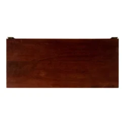18" X 8" Bellingham Wood Decorative Wall Shelf Walnut Brown - Kate & Laurel All Things Decor -Home Decoration GUEST d829820c 8491 455e 8422 7b3af3942715