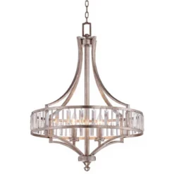 Vienna Full Spectrum Soft Silver Chandelier 24" Wide Crystal Glass 4-Light Fixture For Dining Room House Kitchen Bedroom 12 Vienna Full Spectrum Soft Silver Chandelier 24" Wide Crystal Glass 4-Light Fixture For Dining Room House Kitchen Bedroom -Home Decoration GUEST d9b1302e 4067 4642 a35f 506a75423dc1