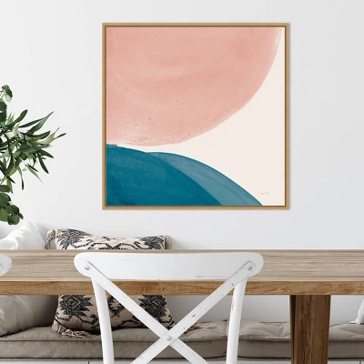 22" X 22" Eventide Pools II By Piper Rhue Framed Canvas Wall Art Light Brown - Amanti Art 6 22" X 22" Eventide Pools II By Piper Rhue Framed Canvas Wall Art Light Brown - Amanti Art - Image 4