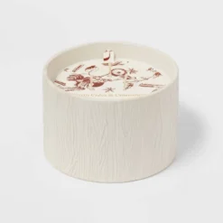 Textured Straight Side Ceramic Warm Cider & Cinnamon Candle White - Threshold™ 11 Textured Straight Side Ceramic Warm Cider & Cinnamon Candle White - Threshold™ -Home Decoration GUEST da89dd7c d841 4241 8aa7 4ee8dfc40781