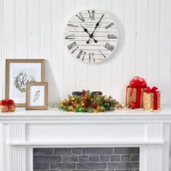 Nearly Natural 24-in Flocked Artificial Christmas Double Candelabrum With 35 Multicolored Lights And Pine Cones 11 Nearly Natural 24-in Flocked Artificial Christmas Double Candelabrum With 35 Multicolored Lights And Pine Cones -Home Decoration GUEST dcbdb444 2b67 4144 80ec d307784a4848