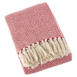 50"x60" Soft Cotton Diamond Weave Throw Blanket - Saro Lifestyle 18 50"x60" Soft Cotton Diamond Weave Throw Blanket - Saro Lifestyle -Home Decoration GUEST df23e655 7c6f 4383 985d b8a08d8bdf5e