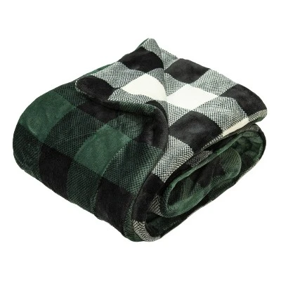 50"x60" Printed Velvet Reversible Throw Blanket - Mantolok 6 50"x60" Printed Velvet Reversible Throw Blanket - Mantolok - Image 4