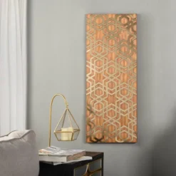 Harmony Mid-Century Wood With Metal Inlay Wall Decor Brass - StyleCraft 9 Harmony Mid-Century Wood With Metal Inlay Wall Decor Brass - StyleCraft -Home Decoration GUEST e0fe4028 c5c5 4446 8ee1 7b445f5d10e4