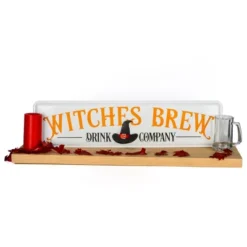 National Tree Company 31" Halloween “Witches Brew" Metal Wall Sign -Home Decoration GUEST e1bade8f fd2f 4420 8b6e d86148ce7971