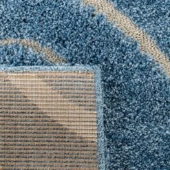 2'3"x11' Runner Swirl Loomed Rug Light Blue/Cream - Safavieh -Home Decoration GUEST e27f8e45 6b92 4f76 b2a4 94876168a2c7