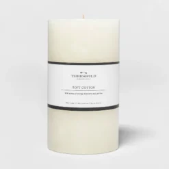 Pillar Candle Soft Cotton White - Threshold™ 13 Pillar Candle Soft Cotton White - Threshold™ -Home Decoration GUEST e33e65cc 6e9c 4c2e 826e d6c186eac650