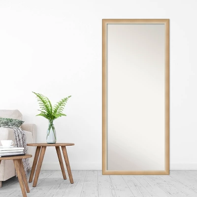 27" X 63" Eva Ambre Framed Full Length Floor/Leaner Mirror Gold - Amanti Art 6 27" X 63" Eva Ambre Framed Full Length Floor/Leaner Mirror Gold - Amanti Art - Image 5