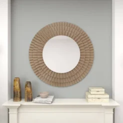 Wood Starburst Wall Mirror Silver - Olivia & May 25 Wood Starburst Wall Mirror Silver - Olivia & May -Home Decoration GUEST e3642649 4ebf 4d6b b3f4 36760fc94b51