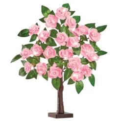 Collections Etc Lighted Tabletop Artificial Rose Tree And Greenery Decor 9 Collections Etc Lighted Tabletop Artificial Rose Tree And Greenery Decor -Home Decoration GUEST e4a4a8e6 7c7e 4f72 a1f2 cff236b9e20f