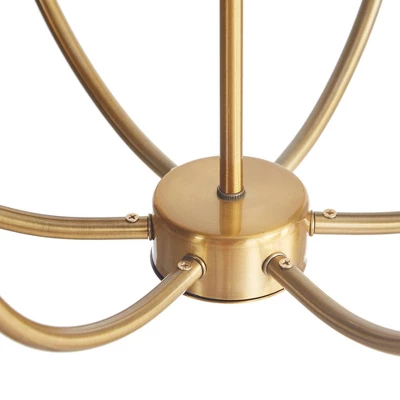 Savor Candelabra Styled Chandelier Gold - Hampton Hill 7 Savor Candelabra Styled Chandelier Gold - Hampton Hill - Image 5