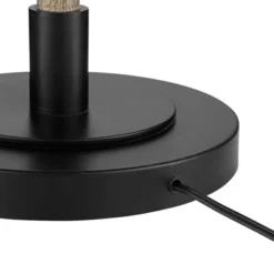 Franklin Iron Works Granada Rustic Farmhouse Tree Floor Lamp 64 1/4" Tall Black Faux Wood 3-Light Hammered Tinted Glass Shade For Living Room Reading -Home Decoration GUEST e6757e85 1a03 48df 8800 8efa84b63f57