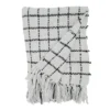 Saro Lifestyle Checkered Throw, 50x60 Inches, Multicolored