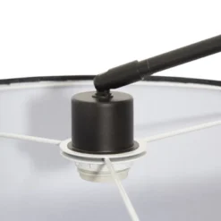 FC Design Modern 81" Tall Standing Adjustable Arched Floor Lamp With Double Drum Shade And Marble Base -Home Decoration GUEST e79187cf edf9 4b2e 94f0 2a37679b8354