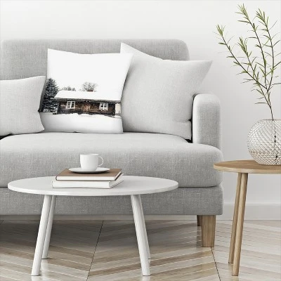 Winter Decor By Tanya Shumkina Throw Pillow - Americanflat 4 Winter Decor By Tanya Shumkina Throw Pillow - Americanflat - Image 2