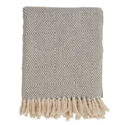50"x60" Soft Cotton Diamond Weave Throw Blanket - Saro Lifestyle 14 50"x60" Soft Cotton Diamond Weave Throw Blanket - Saro Lifestyle -Home Decoration GUEST e846ea1c 0142 4f49 9ad1 587823606e43