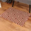 2'x3' ColorStar Greek Grid Door Mat Red Rust - Bungalow Flooring -Home Decoration GUEST e85472b4 0009 4330 954c 384d81636077