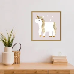 16" X 16" Sleepy Unicorn I By Victoria Barnes Framed Canvas Wall Art - Amanti Art 9 16" X 16" Sleepy Unicorn I By Victoria Barnes Framed Canvas Wall Art - Amanti Art -Home Decoration GUEST e91a045d fb1c 4672 be75 f432a8538387