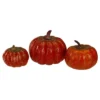 Northlight Set Of 5 Artificial Fall Harvest Pumpkins Decorations 4" -Home Decoration GUEST ea3d6ba3 2e61 4593 980f bdd85d1da953