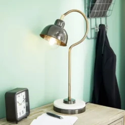 22" Metal Desk Lamp With Spotlight Shade Black - Olivia & May 11 22" Metal Desk Lamp With Spotlight Shade Black - Olivia & May -Home Decoration GUEST ed61ae86 d5a3 475e 8ecd 171fddd48878