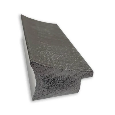 29" X 29" Non-Beveled Elegant Brushed Pewter Narrow Wall Mirror - Amanti Art 3 29" X 29" Non-Beveled Elegant Brushed Pewter Narrow Wall Mirror - Amanti Art