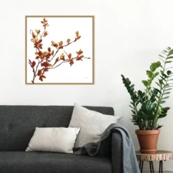 22" X 22" Colors Of The Fall IX By Anne Tavoletti Framed Canvas Wall Art Light Brown - Amanti Art -Home Decoration GUEST ef3f26fe 0549 4d54 bb7b 62e56119d1ec