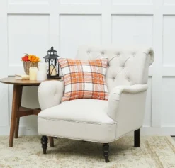 C&F Home Plaid Decorative Throw Pillows