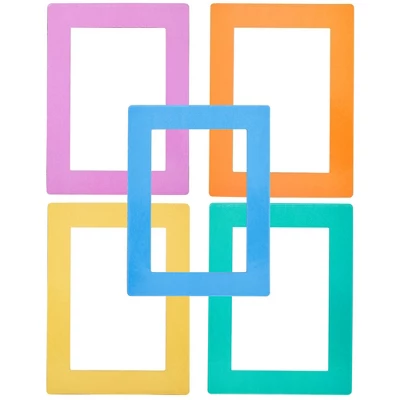 Juvale 15-Pack 4x6 Magnetic Picture Frames For Refrigerator, Locker, Office, Kitchen Cabinet, Classroom, Holds 4x6 Photos, 5 Colorful Borders 10 Juvale 15-Pack 4x6 Magnetic Picture Frames For Refrigerator, Locker, Office, Kitchen Cabinet, Classroom, Holds 4x6 Photos, 5 Colorful Borders - Image 8