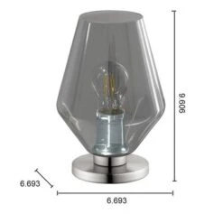 Murillo Accent Lamp Gray - EGLO 7 Murillo Accent Lamp Gray - EGLO -Home Decoration GUEST f16cc056 dcde 4970 81a6 5bcb4203f52e