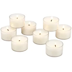 Clear Cup Tealight Candles White - Stonebriar Collection 13 Clear Cup Tealight Candles White - Stonebriar Collection -Home Decoration GUEST f1728c48 b920 4655 8d3f a758c4a7370b