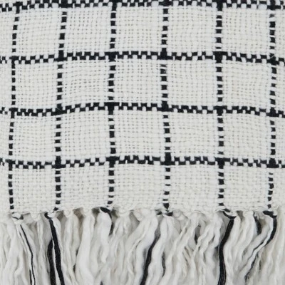 Saro Lifestyle Checkered Throw, 50x60 Inches, Multicolored 4 Saro Lifestyle Checkered Throw, 50x60 Inches, Multicolored - Image 2