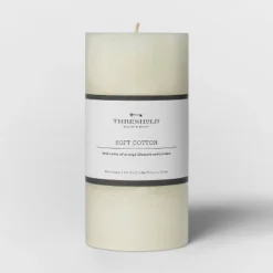 Pillar Candle Soft Cotton White - Threshold™ 11 Pillar Candle Soft Cotton White - Threshold™ -Home Decoration GUEST f4713196 2100 4643 9a46 22b33129a00c