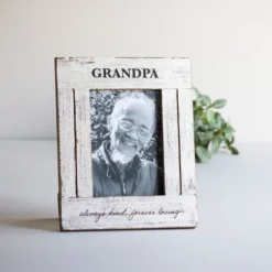 5x7 Inches Grandpa Always White Wood & Glass Photo Frame - Foreside Home & Garden 15 5x7 Inches Grandpa Always White Wood & Glass Photo Frame - Foreside Home & Garden -Home Decoration GUEST f47e1bef 799f 4b95 927a 6ced5b8fab35