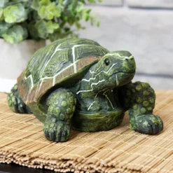 Sunnydaze Decor Sunnydaze Indoor/Outdoor Lifelike Terrance The Tortoise Patio Garden Yard Entryway Decorative Statue - 9" -Home Decoration GUEST f5edb376 0dc5 46ec b967 045032b5cd57