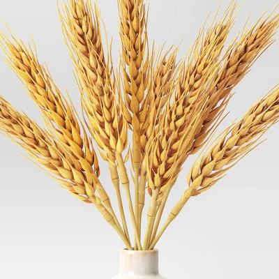 Wheat Arrangement In Ceramic Pot - Threshold™ 4 Wheat Arrangement In Ceramic Pot - Threshold™ - Image 2