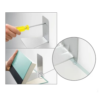 Set Of 3 Conceal Floating Large Shelves - Umbra 10 Set Of 3 Conceal Floating Large Shelves - Umbra - Image 8