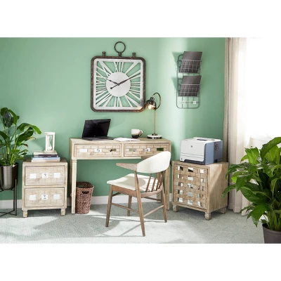 22" Metal Desk Lamp With Spotlight Shade Black - Olivia & May 6 22" Metal Desk Lamp With Spotlight Shade Black - Olivia & May - Image 4